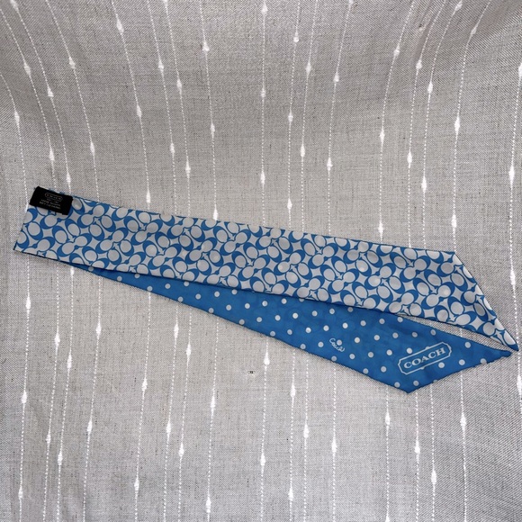 Coach Accessories - Coach Silk Scarf/Headband